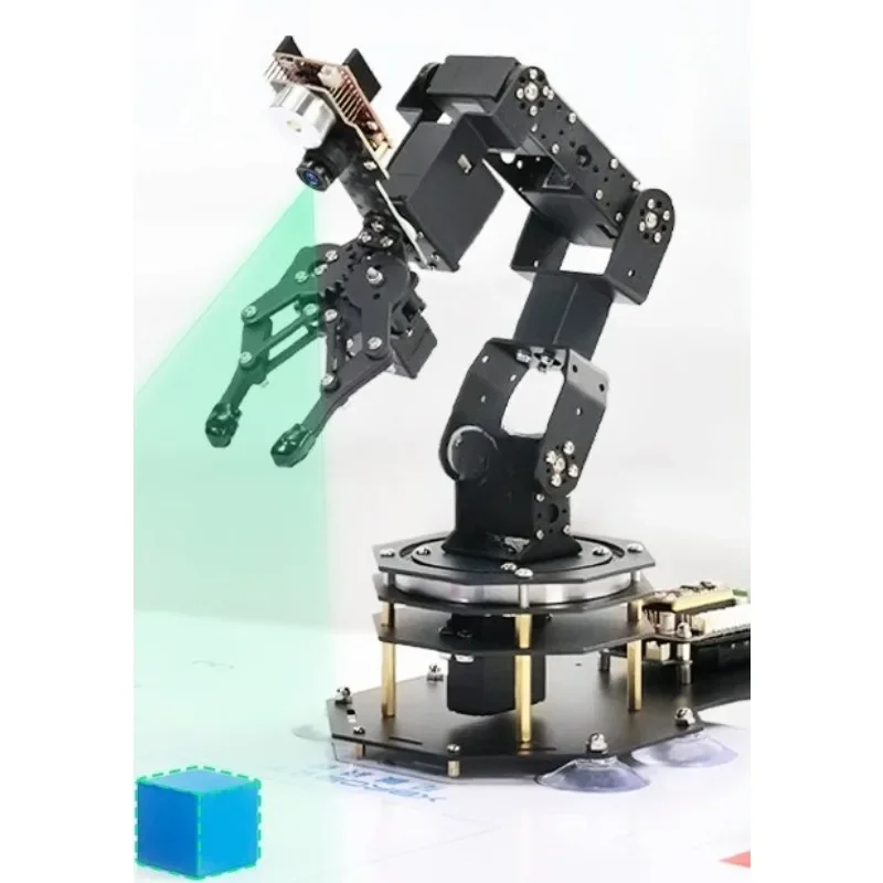 Visual recognition robotic arm programmable, degree of freedom robotic arm