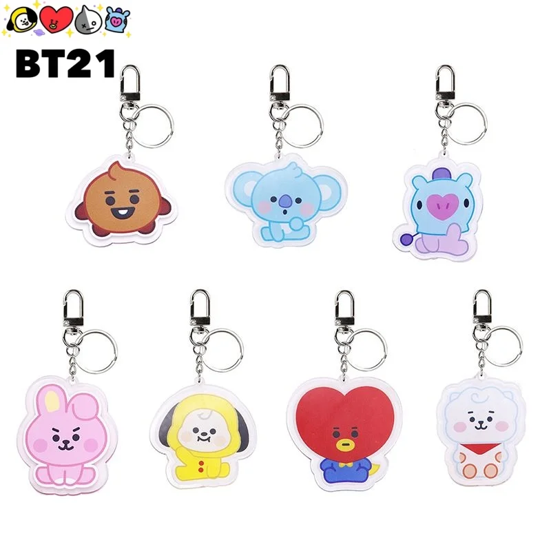 Anime BT21 sweet and cute creative cartoon pattern simple an