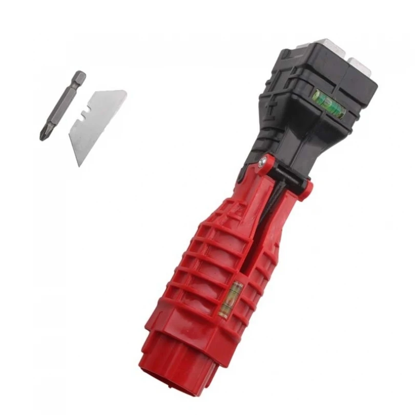Chiave per rubinetto 18 In 1 chiave a mano multifunzionale strumento per l'installazione del lavello chiave per tubi dell'acqua attrezzatura per idraulici cucina