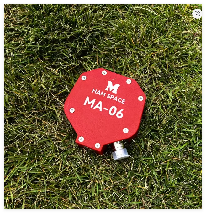 100W MA-06 Positive V + Horizontal Shortwave Telescopic Antenna Base Built-in 1:1 Balun