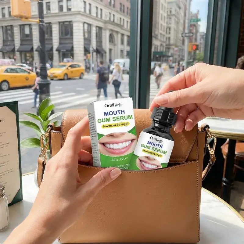 Sensitive Teeth Whitening Drops Bad Breath Plaque Removal Liquid Gum Pain Swelling Relief for Every Day Oral Cleaning