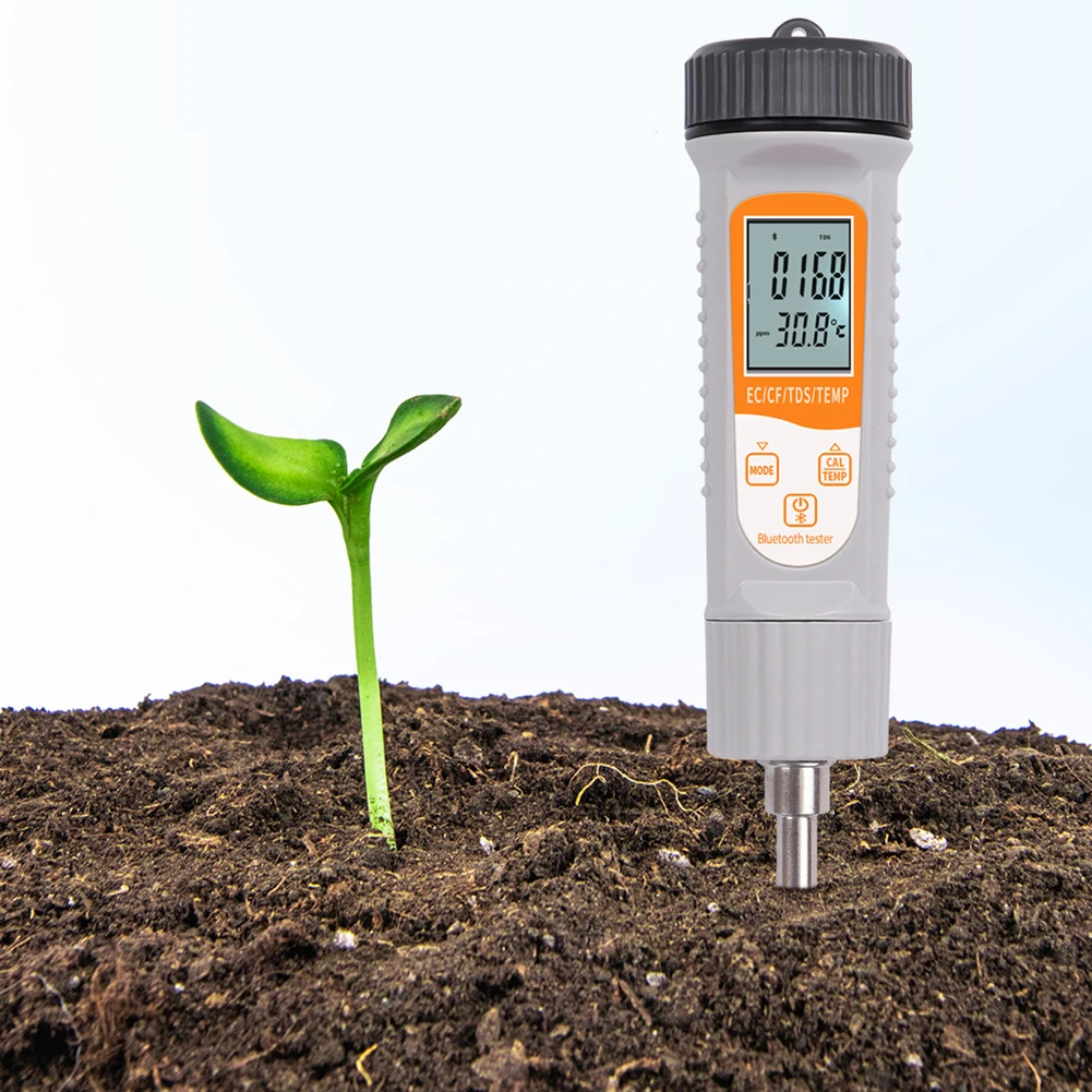 4-in-1 Soil Tester Multi-functional Testing Instrumentsuitable For Horticulture And Agriculture, Smart App Integration