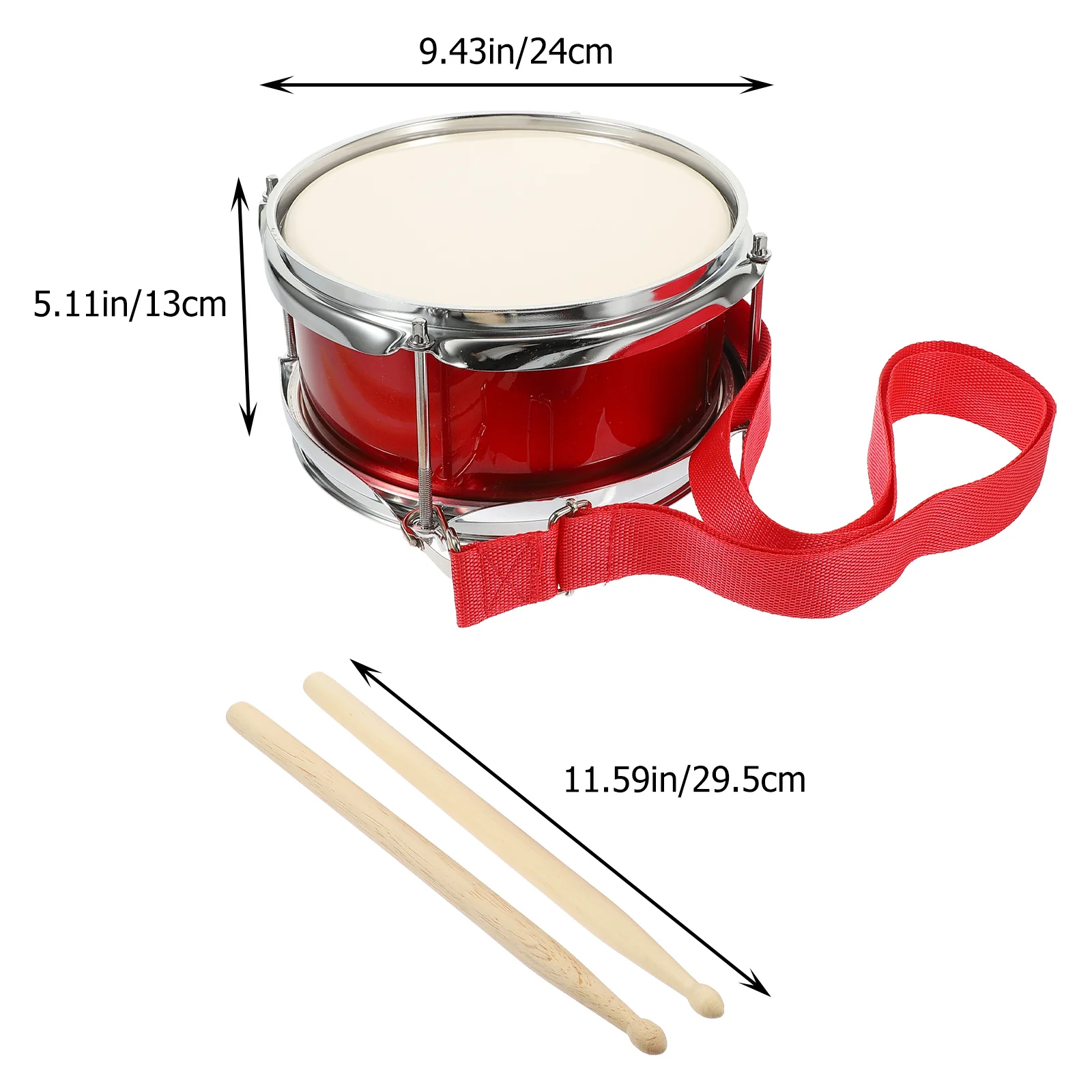 Kids Instrument Toy Snare Tambourine Toddler Percussion Toys Toddlers Childrens