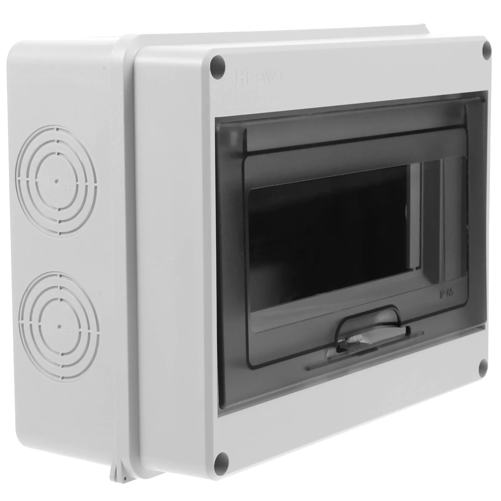 Distribution Box Weather Proof Electrical Boxes Outdoor Plastic Light Grey Weatherproof