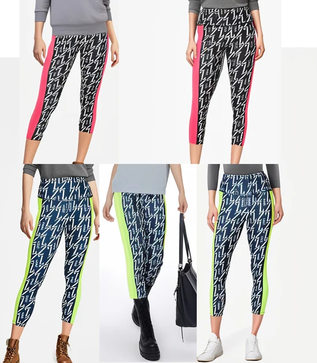 ZW ZIN CON 2024 Dancing Wear  Fitness Yoga Sports Running Dancing Quick-drying Stretch Leggings 0421