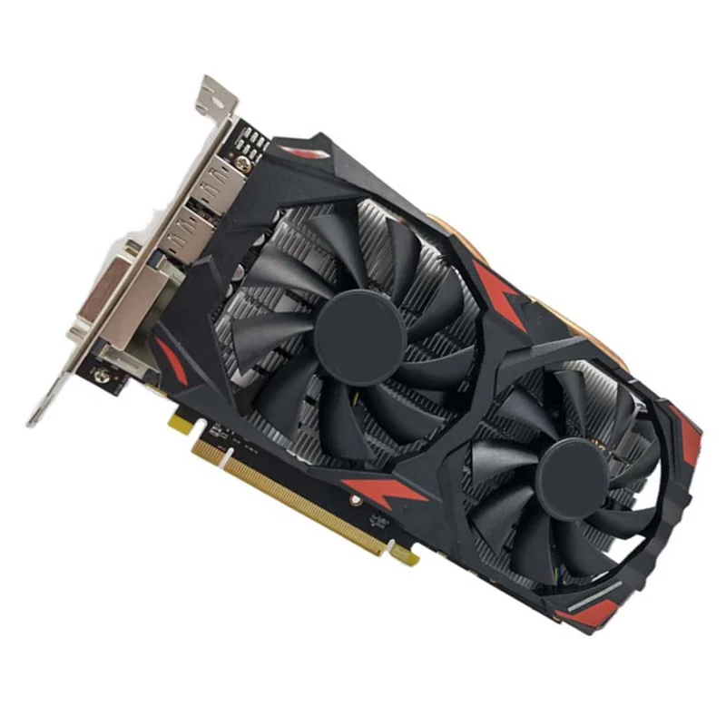 Rx580 8Gb 2048sp Desktop Computer Grafische Kaart Ddr5 256bit Spel Hd Grafische Kaarten Rx580 Desktop Game Video