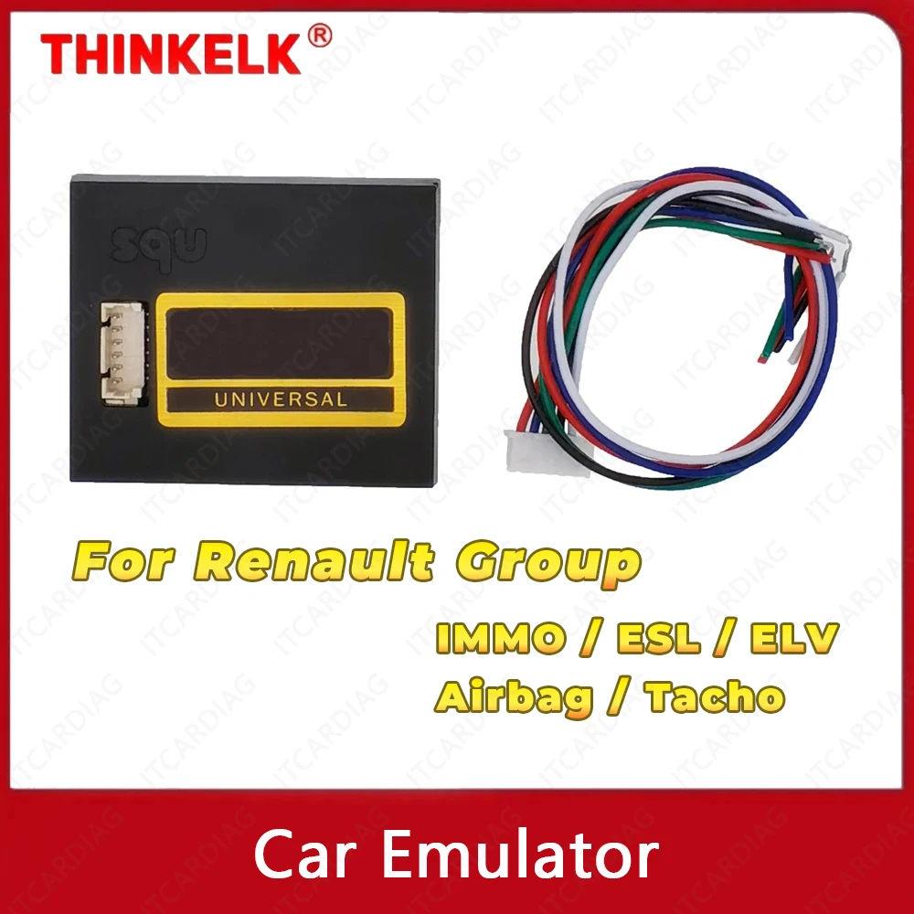 

For Renault Group Universal Juli V96 Pro Car Emulator Immobiliser/ESL/ELV/Airbag/Tacho EDC17 EDC16 EDC15 EDC15VM+ 2.x EDCMS 6.3