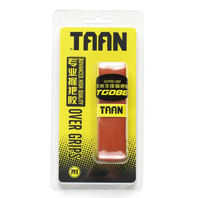 1 pc Free shipping TAAN TG086 Tennis Overgrips Imitation leather grip tennis rackets grip thick badminton overgrips