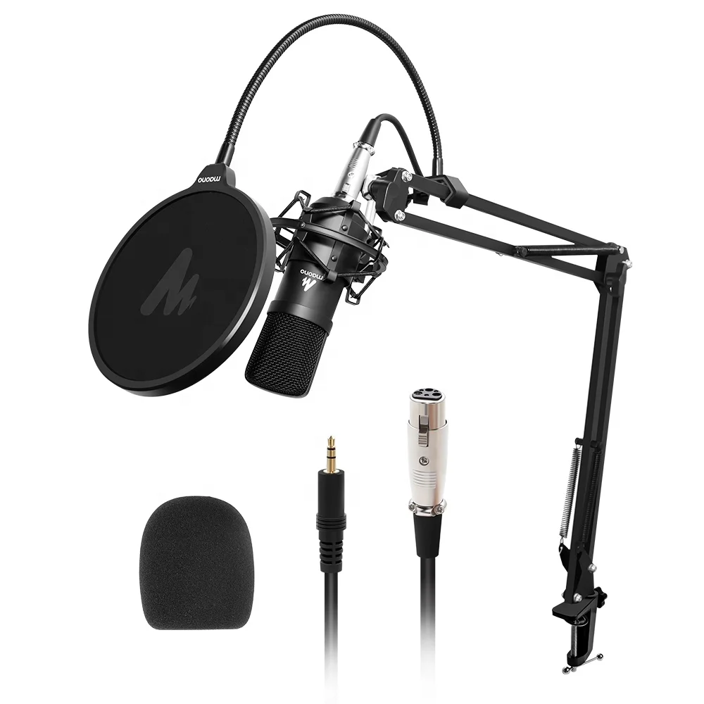 

Customizable Podcasting Cardioid Music Recording Microphone