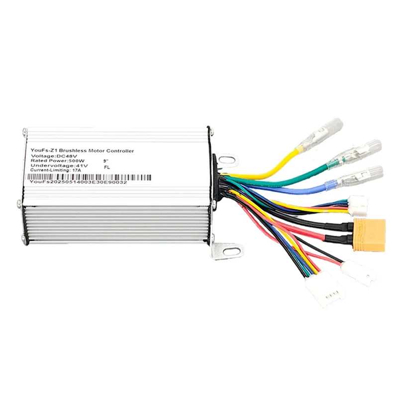 

Комплект обновления электрического скутера 10 "48 В 500 Вт контроллер двигателя 17A блок управления скоростью электронного велосипеда для электрических скутеров