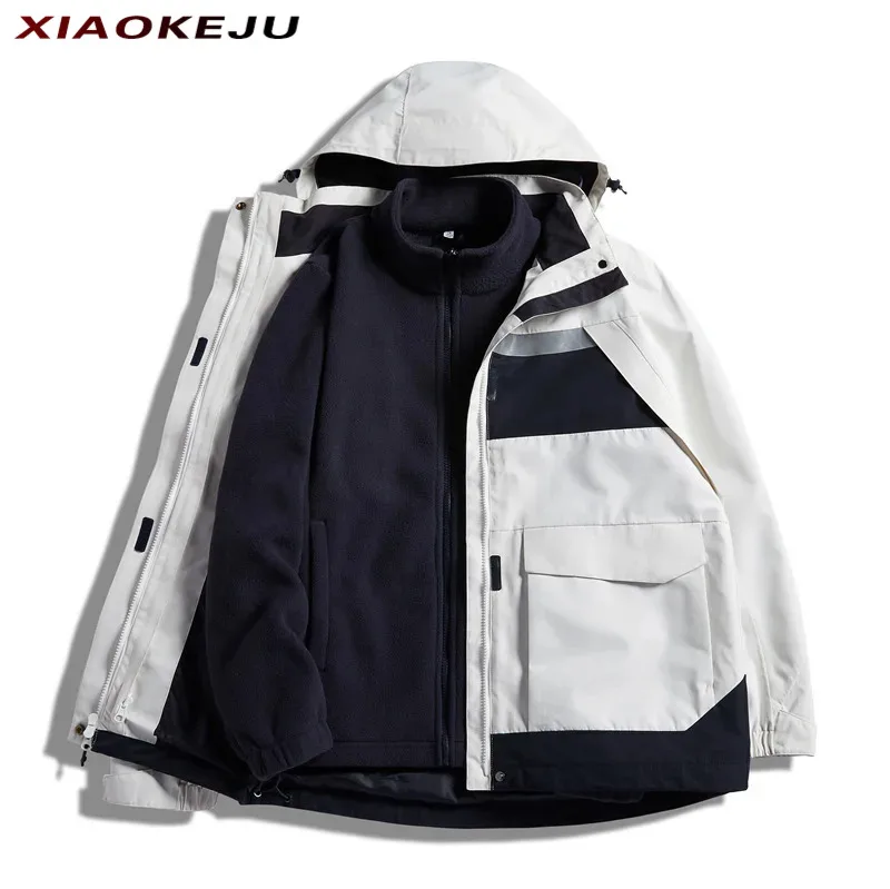 

Fishing Jacket Coat Man Parka Men Winter Jacket Army Parkas Clothes Oversize Heating Trekking Sport Bomber Outdoor