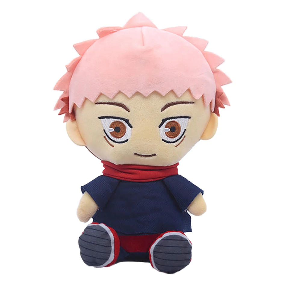 Jujutsu Kaisen Plush Satoru Gojo Fushiguro Megumi Itadori Yuji Inumaki Toge Anime Figure Stuffed Kawaii Doll Children's gift toy