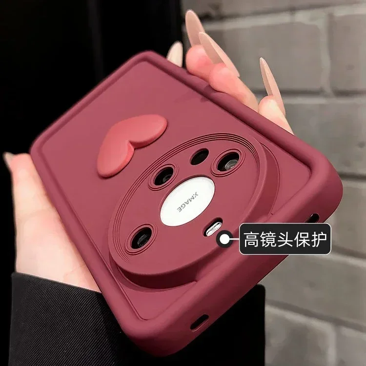 Per Funda Honor 90 Pro Lite Magic6 Magic5 Magic 6 5 Lite Pro Honor90 Custodia Cover Cute Soft Luxury Uomo Donna Love Heart Custodia per telefono