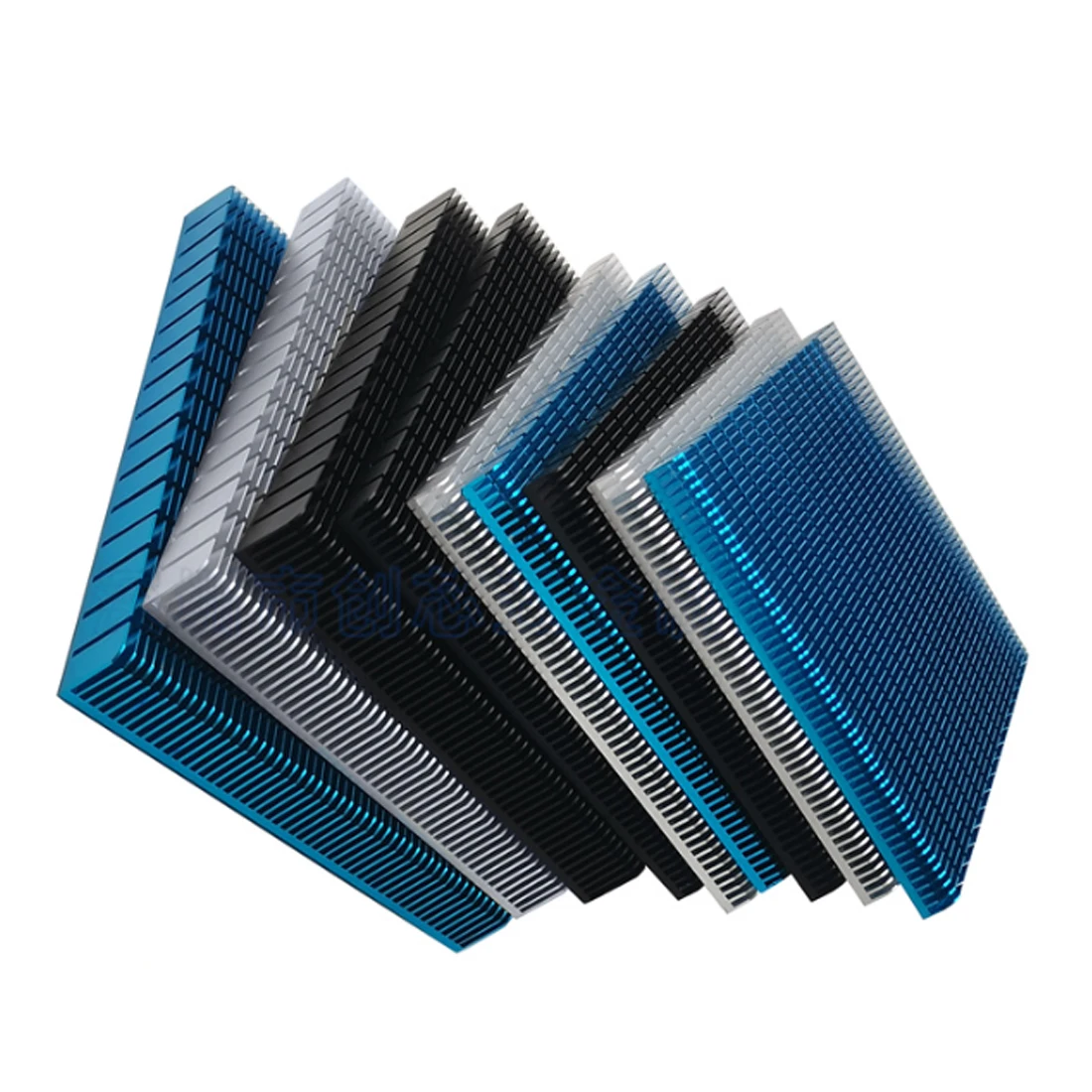 Aluminum Heat Sink for Mobile Phones for Electronic Chips, LED, Integrated Circuits, Heat Dissipation Cooling Radiator