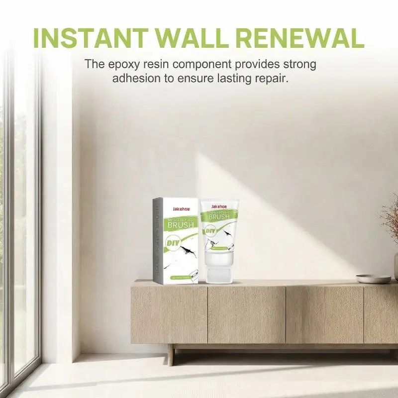 

Jakehoe Wall Repair Paint - Portable Home Use, Quick and Easy Wall Repair, Easily Covers Imperfections and Renovates Walls