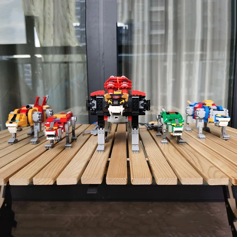 Kreative 2334-teilige Ideen Voltron Verteidiger des Universums 5-in-1-Robotermodell Bildung Bausteine Spielzeug Geschenke für Kinder Jungen Erwachsene