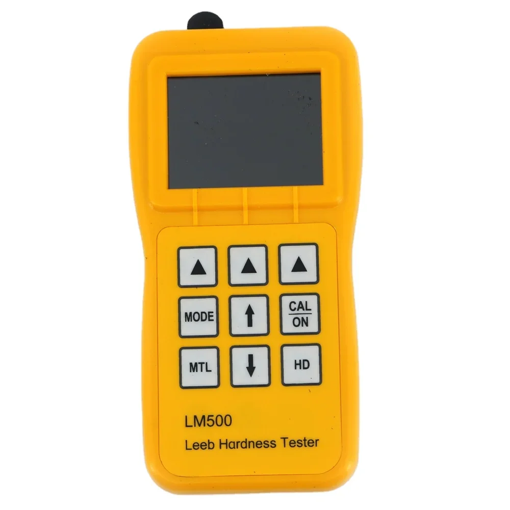 LM500 Portable Leeb Hardness Tester Digital Hardness Gauge with D Type Impact HLD(200-960)