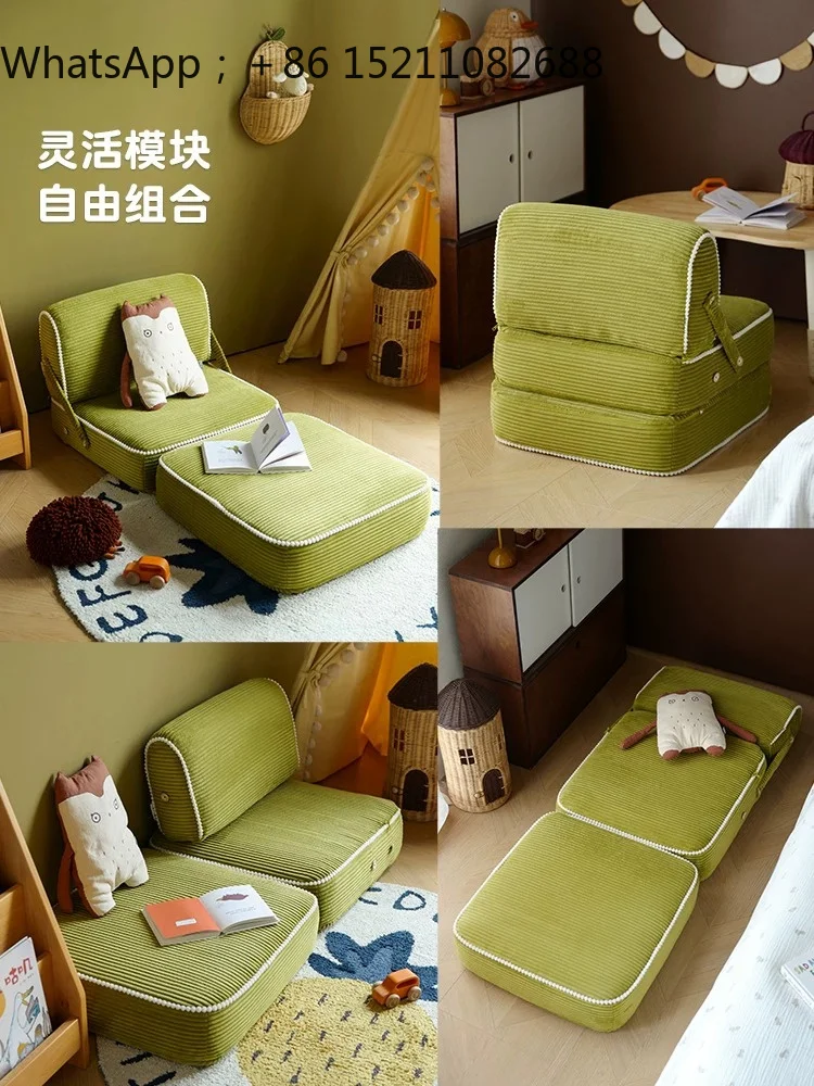 LLY Module Sofa Multifunctional Creative Reading Area Variety Folding Single Sofa Cushion