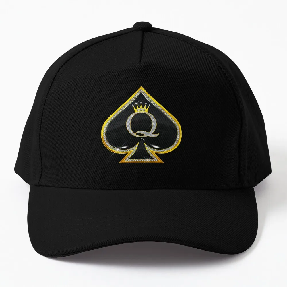 Queen of Spades cap Baseball Cap Christmas Hats Beach Golf Hat Man Men's Baseball Cap Women's