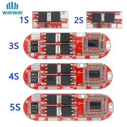 BMS 1S 2S 10A 3S 4S 5S 25A Bms 18650 Li-ion Lipo Lithium Battery Protection Circuit Board Module Pcb Pcm 18650 Lipo Bms Charger