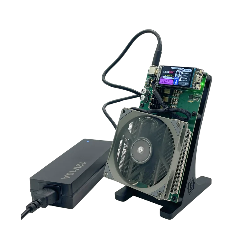 Nerd Miner NerdQaxe++ ASIC Miner |   4.8TH/s جهاز تعدين بيتكوين هوم هادئ