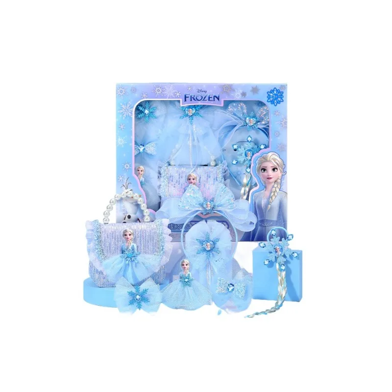 

Disney Elsa Princess Crossbody Bag for Little Girls Frozen Themed Party Birthday Gift Dress Up Handbag Kids Purse