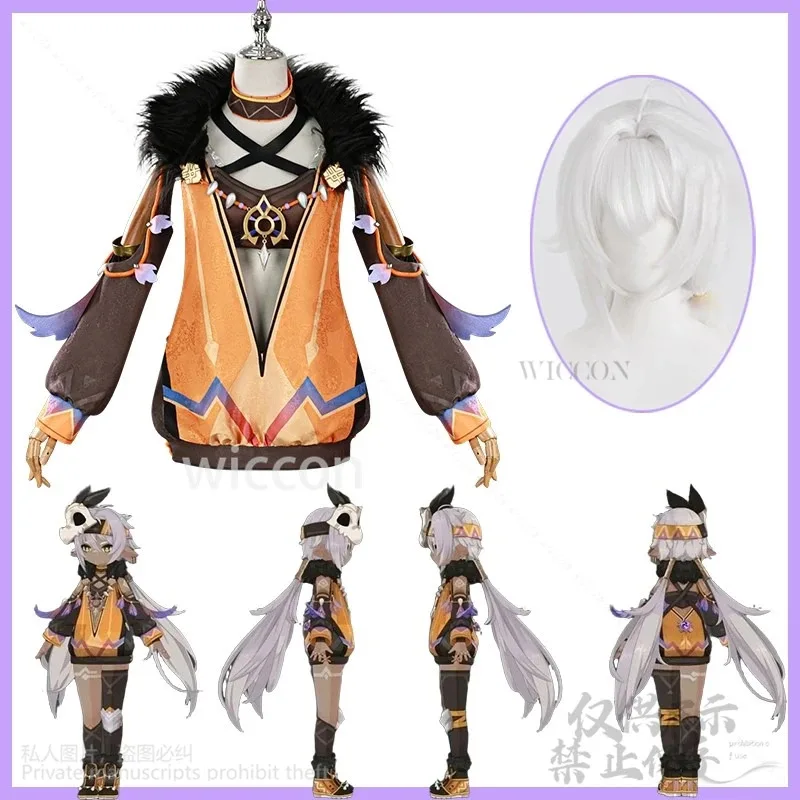 

asdh8@Iansan Anime Game Genshin Impact Cosplay Costume Coat Sexy Lingeries Lolita Dress Wigs Jirai Kei Halloween Christmas Custo