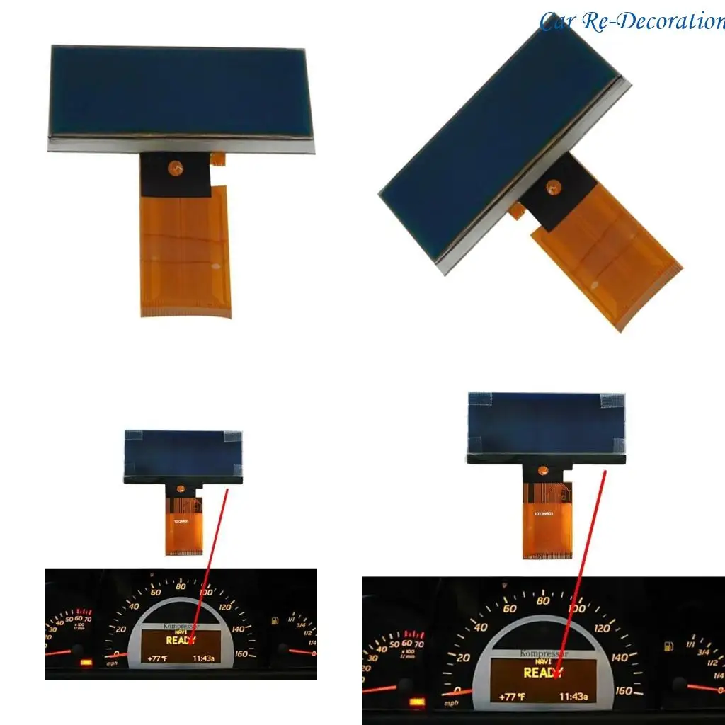 

R58D Instrument Cluster Repair LCD Display Dashboard Screen Pixel Repair For C Class