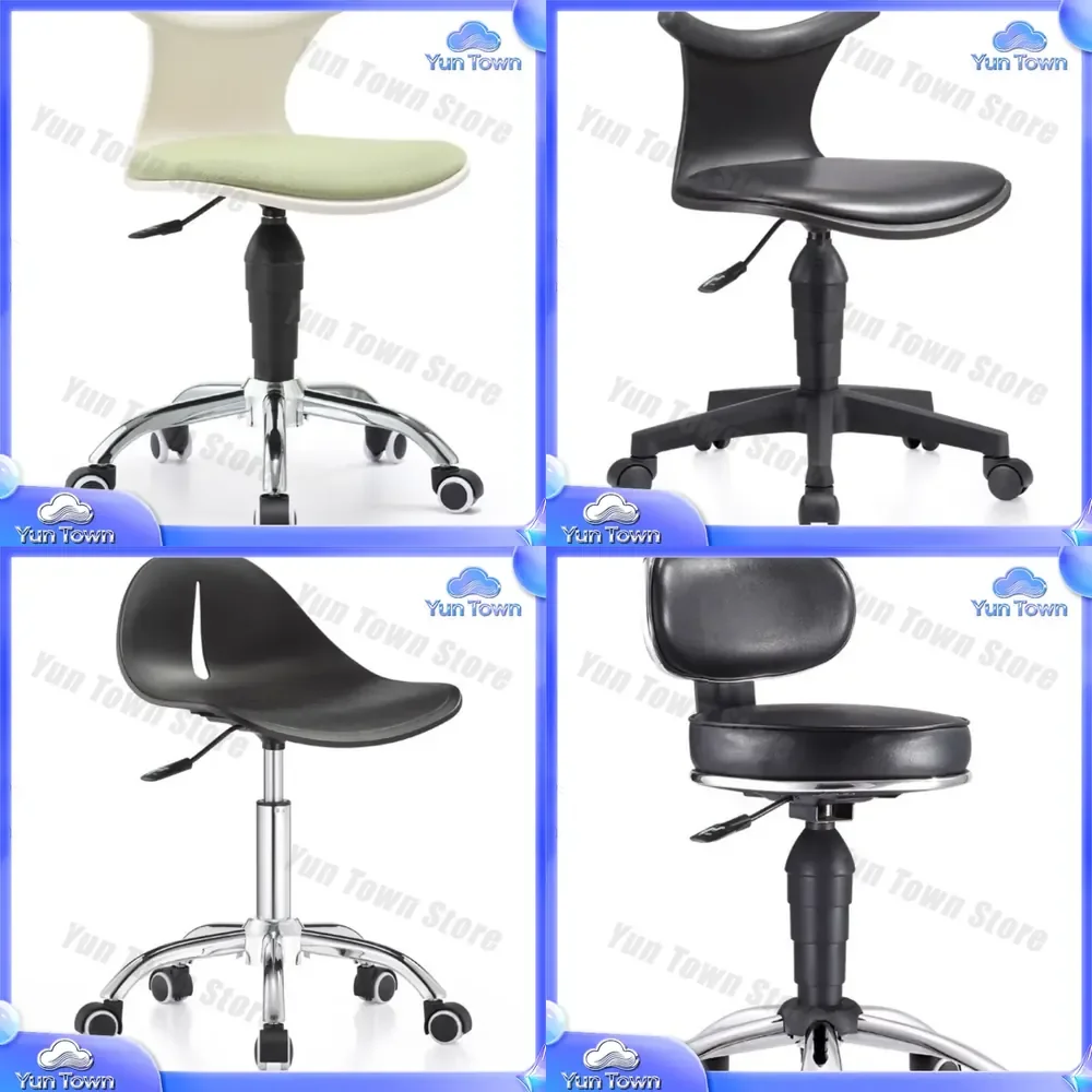 Modern Lift Chair for Home Office Bar Stool High Stool Adjustable Height Swivel Seat Tulip Base Ergonomic Counter Stool for