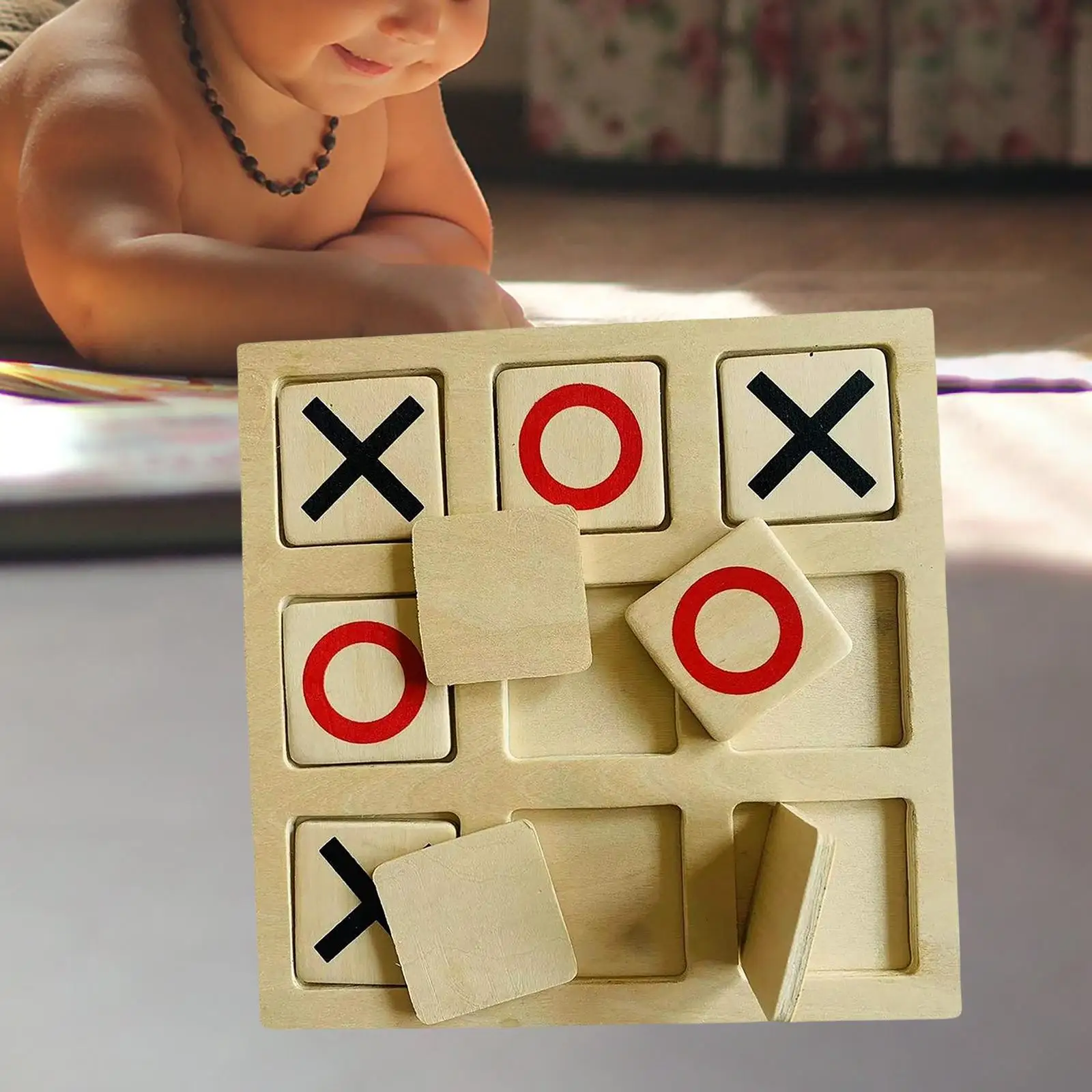 Tic Tac Toe Game Interactive Zeros And Crosses Game for Party Kids And