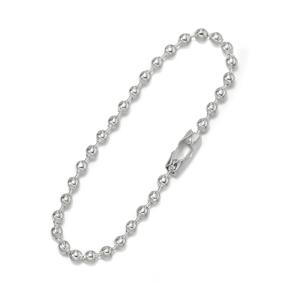 50pcs Ball Bead Chains for DIY Jewelry Making Accessories