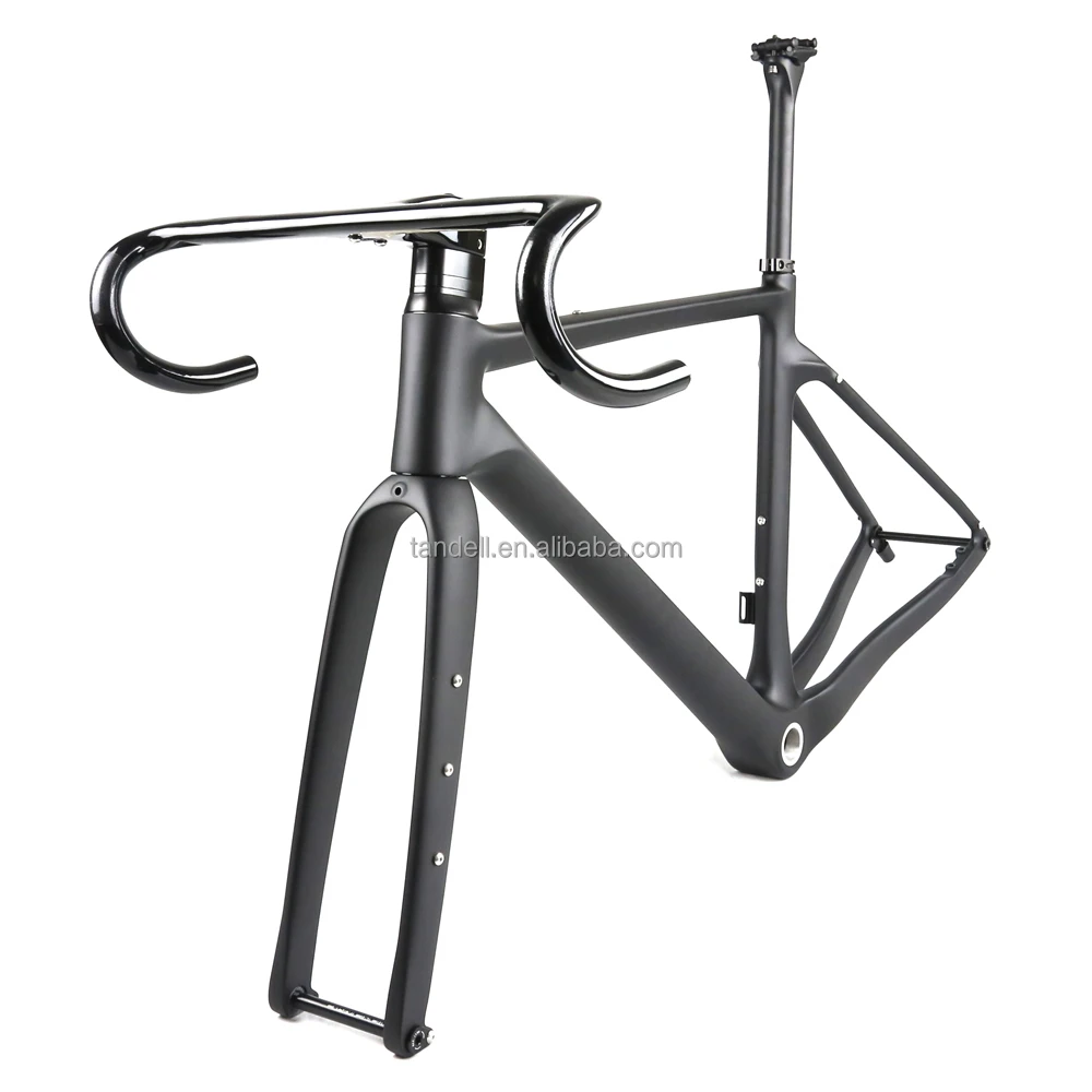 

Carbon Gravel Bike Frame 700c Full Internal Carbon Routing Road Disc Frameset Bike Frame Carbon