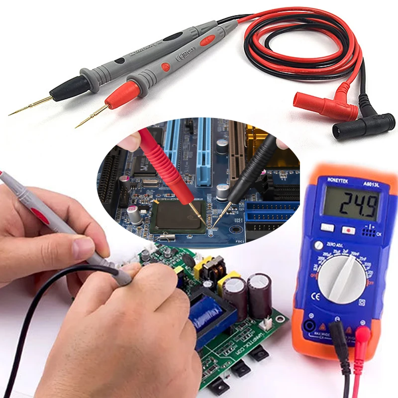 

1 пара, универсальные Щупы для цифрового мультиметра, 20 А