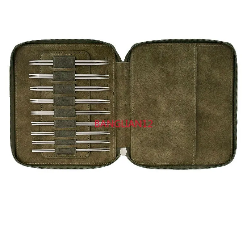 304 Solid Stainless Steel Removable Ring Needle Set, Sweater Knitting Tool