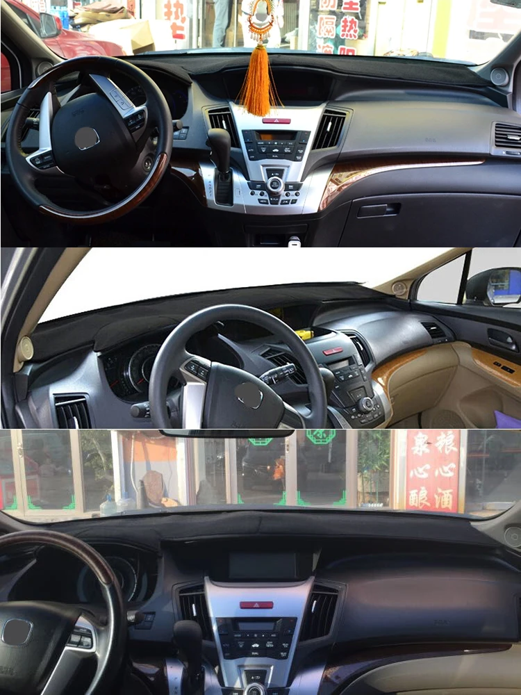 

Для 2009-2014 Honda Odyssey RB3 RL1 RA6 RA автомобильный Стайлинг Dashmat крышка приборной панели изоляционная солнцезащитная накладка на приборную панель