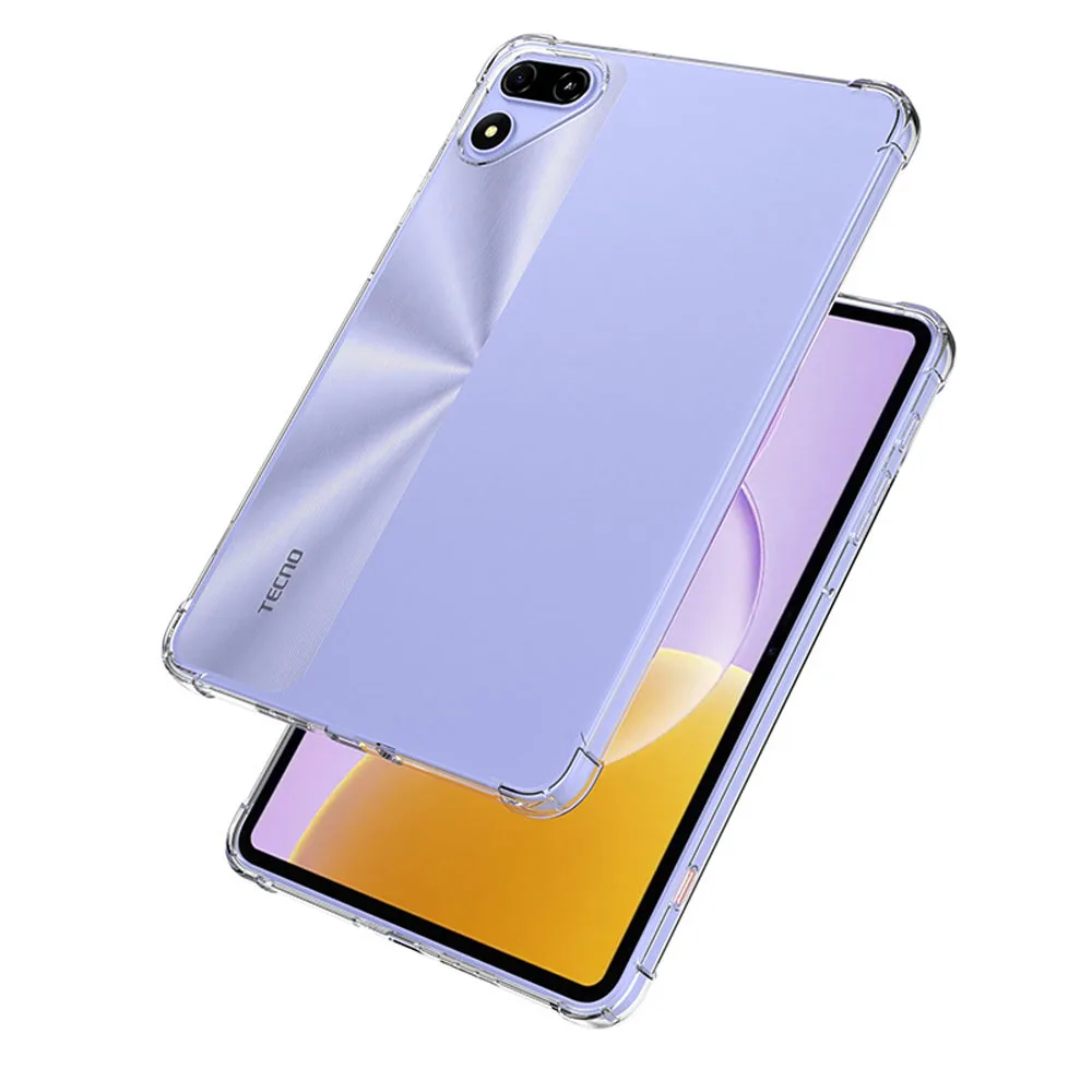 For Tecno Megapad SE 2 Case 2026 Clear Soft TPU Airbag Shockproof Case for Tecno Megapad SE 2 9.7 inch Tablet Case