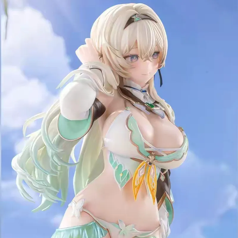 In Stock Firefly In Swimsuit Animation Peripheral Figure Table Set Up Statue Anime Beautiful Girls Tidy Play Model Birthday Gift