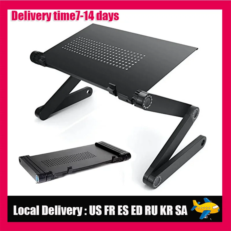 Laptop Stand Multifunctional New  Adjustable Folding Portable Notebook Computer Table Lapdesk for Sofa TV Bed PC Desk Stand