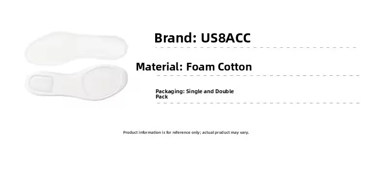 US8ACC Kobe8 9 11ZoomTurbo Shoe Insoles Super Critical Foaming Shock Absorption Midsole Cushioning Footwear Accessories