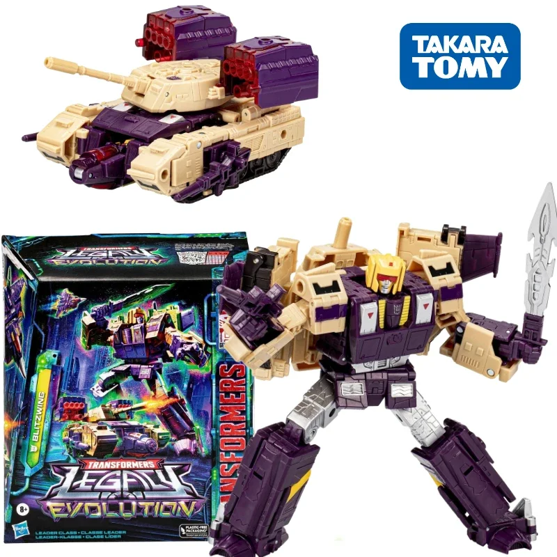 [In Stock]TAKARATOMY TransformersLegacy Evolution Blitzwing 7-inch Leader ClassThree-Form Action Figure Nice Model Gift Toys