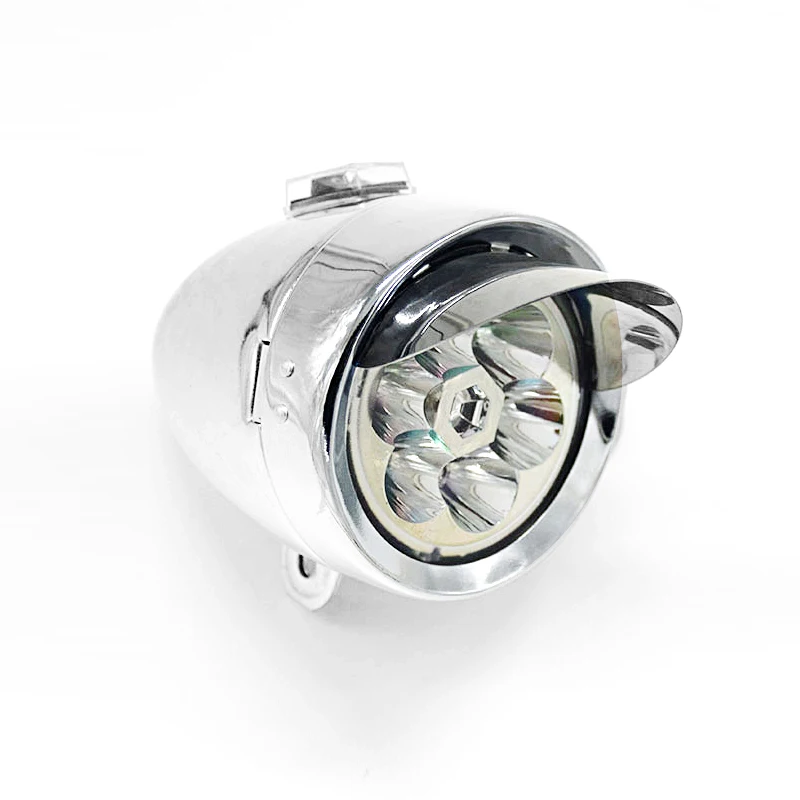 

G96 Retro Bicycle Bike LED Front light Vintage Headlight Flashlight Lamp lighter bicycle retro light