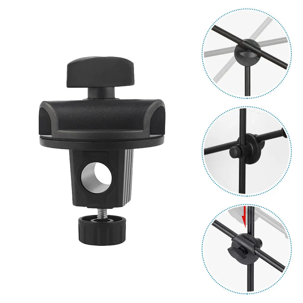 

2pcs Universal Microphone Clamp Adjustable Horizontal Arm Mount Bracket For Live Streaming Desktop Floor Stand Mic Clip Holder