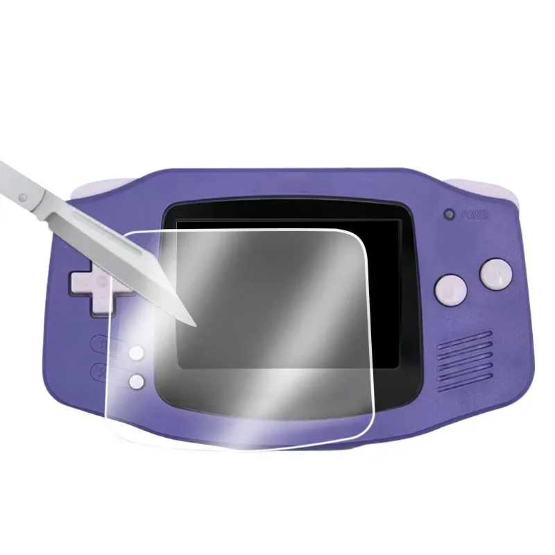 For Gameboy GBA Screen Protector HD Temper Film GBC GBP GBASP 9H Tempered Glass Screeen Protectors Films Accessories