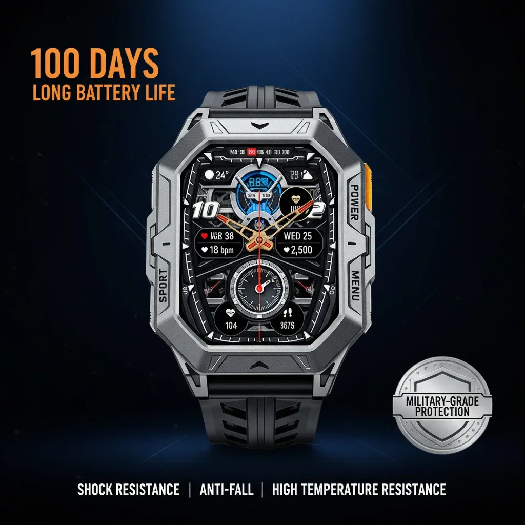 

Смарт-часы для мужчин, звонки на 100 дней, батарея, 2,13 дюйма, AMOLED, спортивные часы с компасом, монитором сердечного ритма, сна, iOS, Android