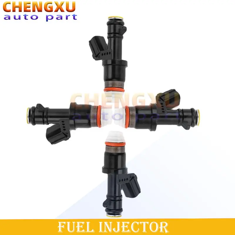 

4pcs 16450-R40-A01 16450R40A01 Fuel Injector Nozzle for Odyssey RB3 Si Platinum Rui CRV Eight Generation Accord 2.4L