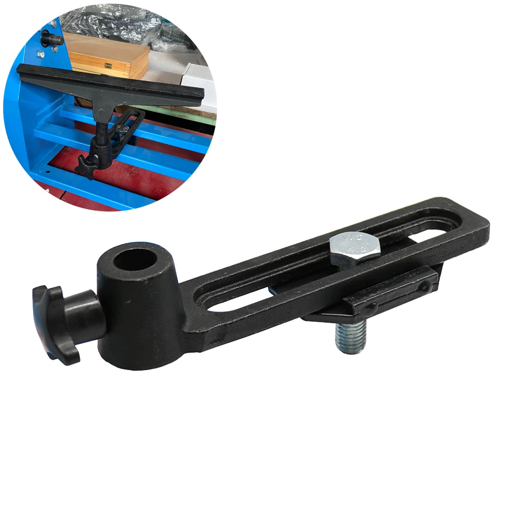 

20MM/25MM Aperture Woodworking Turning Small Lathe Tool Holder Base Household Tool Rest Cast Iron Base DIY Lathe Accessories