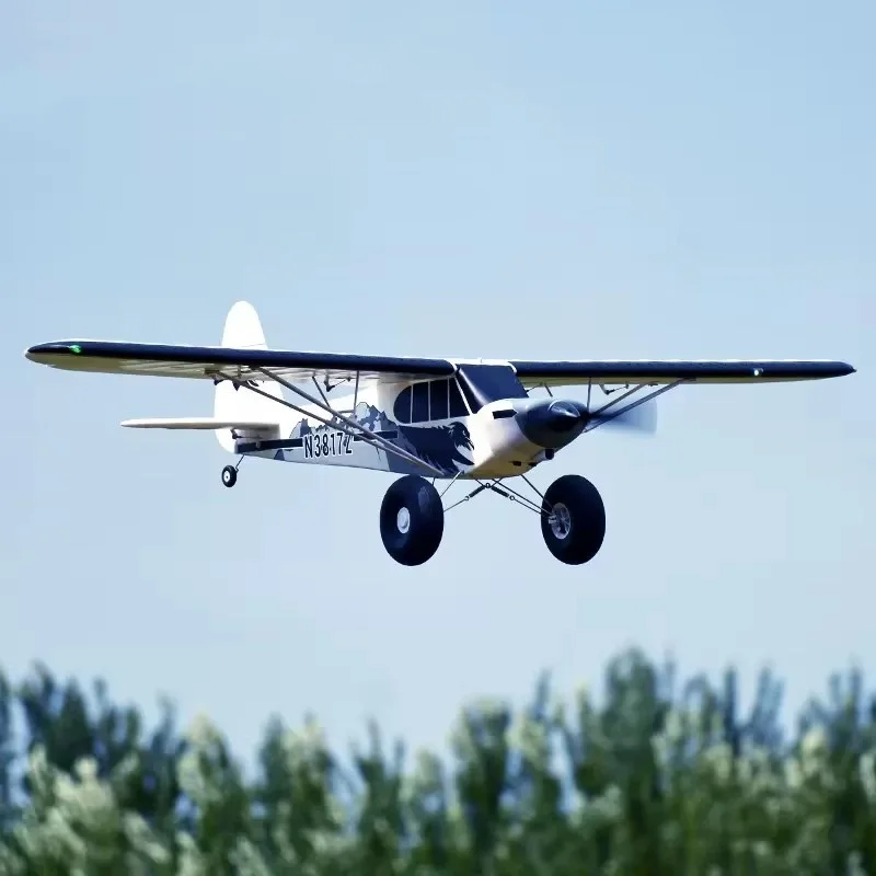 Avión a Control remoto para hombre, Pa-18 eléctrico de juguete de avión, 1300mm, J3, Jim, Super Cub, Pnp, Rtf