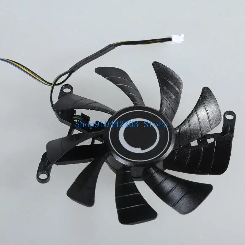 652F 2Pcs 87mm RTX2060 Graphics Card Cooling VGA Fan T129015SU 4Pin 12V Coolers Fan for RTX2060 2070 SUPER GTX1660