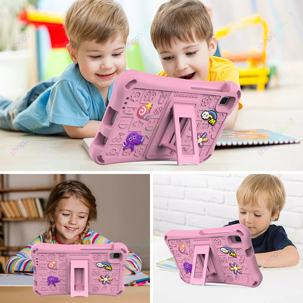 Case for Samsung Galaxy Tab A9 8.7 Inch SM-X110/X115/X117 Shock Proof Full Body Kids Safe Non-toxic EVA Tablet Cover A7 Lite 8.7