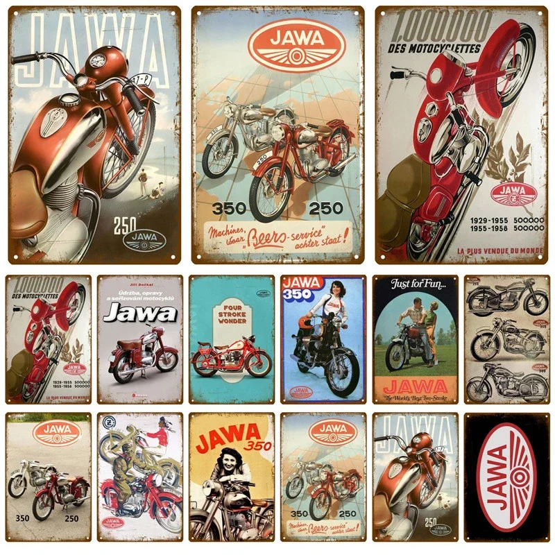 Jawa Vintage Wall P… - image
